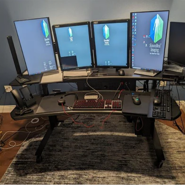 Flexo3 - Linear Dual Surface Standing Desk