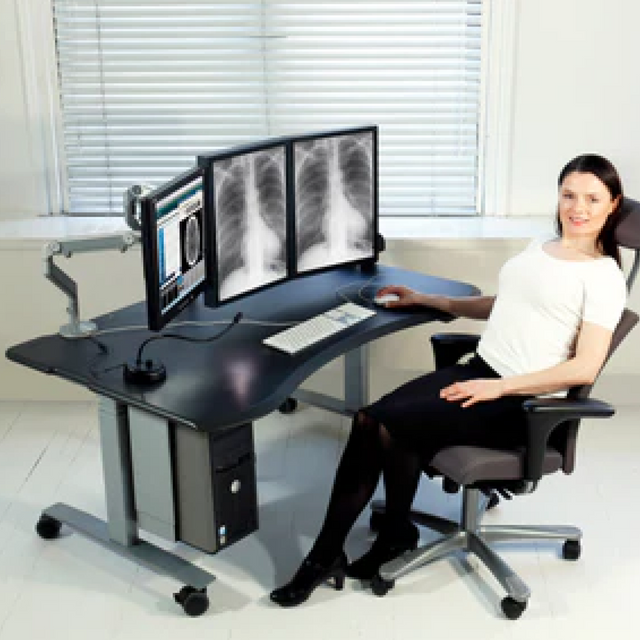 Level 2Plus - PACS Radiology Workstation Desk