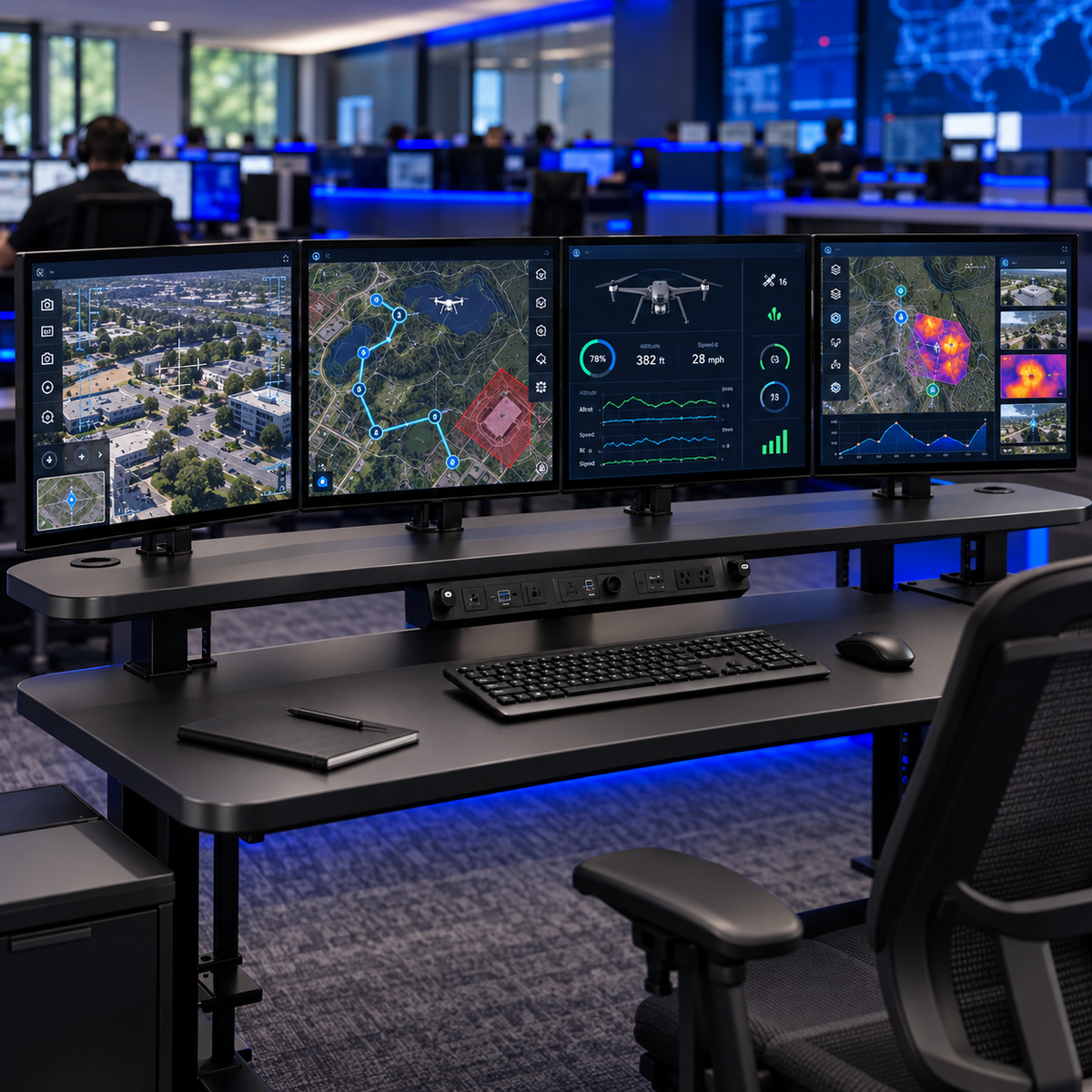Drone Command Center Workstations