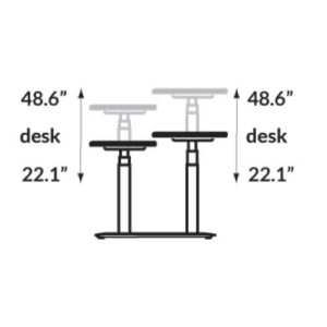 ProPlus - Corner Dual Surface Table