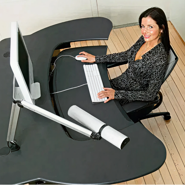 Multi - Wrap-Around Ergonomic Standing Desk