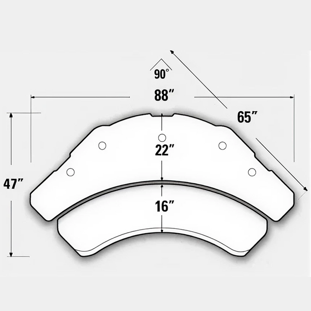 ProPlus - Corner Dual Surface Table