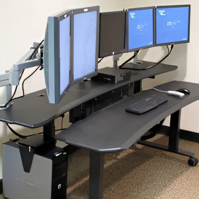 Flexo3 - Linear Dual Surface Standing Desk