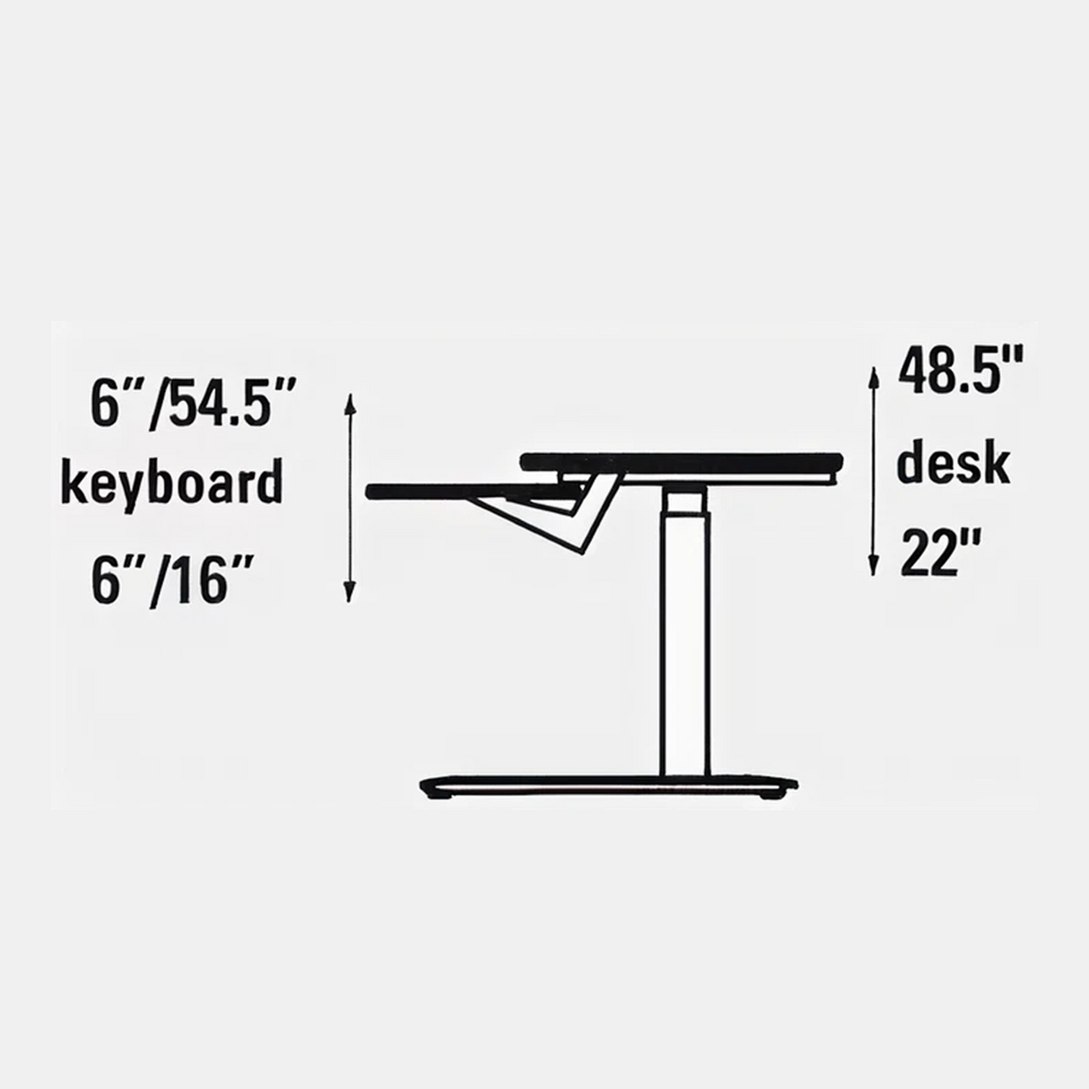 Flexo Corner - Dual Surface 2 Leg Sit-Stand Workstation