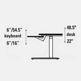 FlexoCorner - Ergonomic Corner Standing Desk