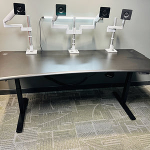 Level 2 Plus: Sit-to-Stand Single Surface Radiology Workstation