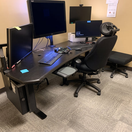 Level 2 Plus: Sit-to-Stand Single Surface Radiology Workstation
