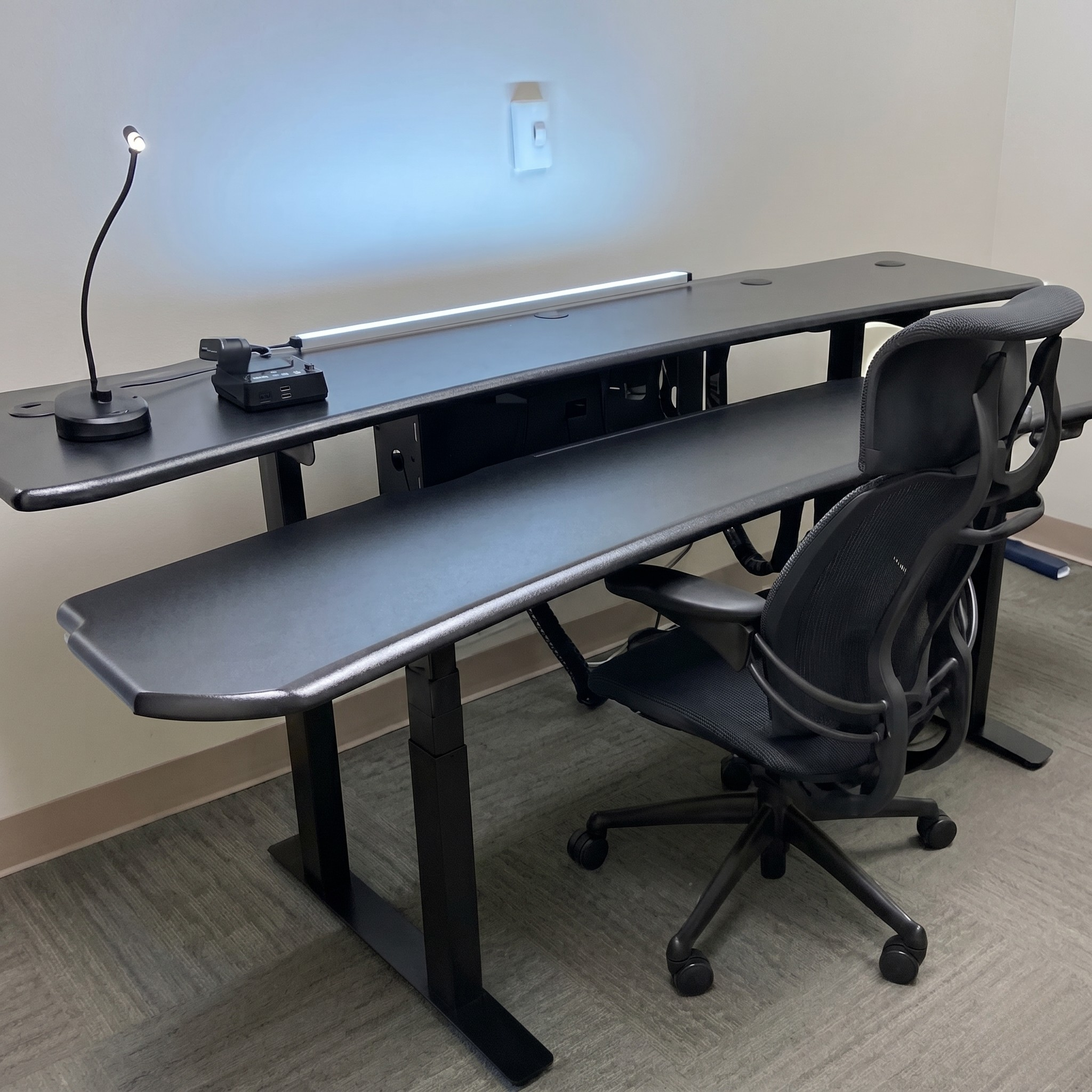 Level 3 Plus: Sit-to-Stand Dual Surface Radiology Workstation