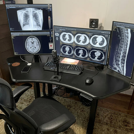 Personal Plus - Dual Surface Corner Workstation