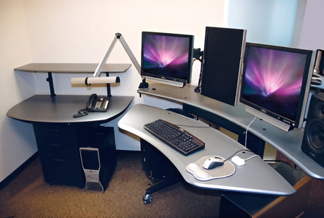 Personal Plus - Dual Surface Corner Workstation