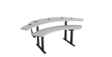 ProPlus - Corner Dual Surface Table