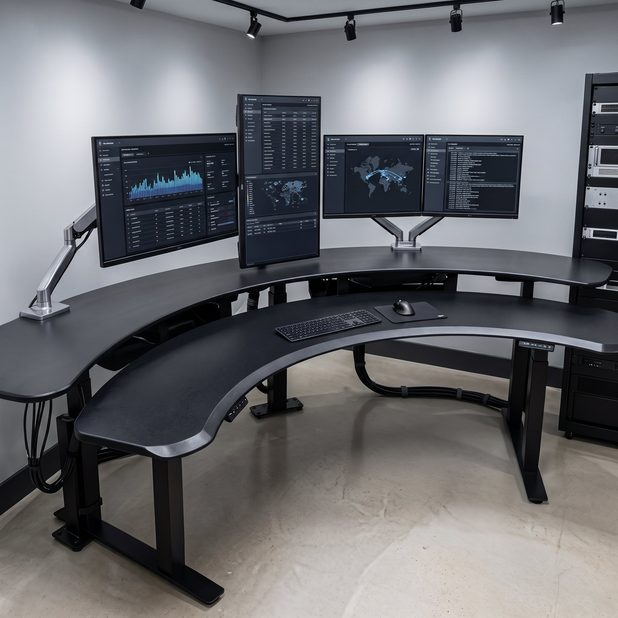 Pro SuperPlus - Extra Large Dual Surface Corner Workstation