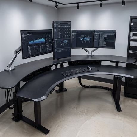 Pro SuperPlus - Extra Large Dual Surface Corner Workstation