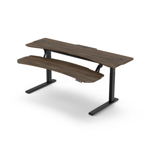 Flexo Straight - Dual Surface, 2 Leg Sit-Stand Workstation