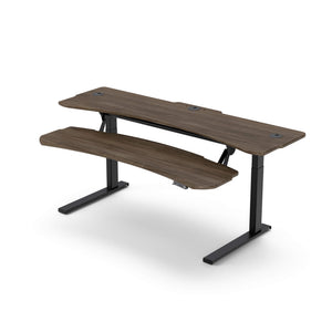 Flexo Straight - Dual Surface, 2 Leg Sit-Stand Workstation