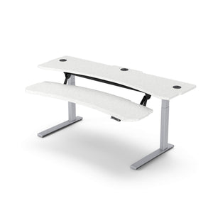 Flexo Straight - Dual Surface, 2 Leg Sit-Stand Workstation