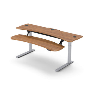 Flexo Straight - Dual Surface, 2 Leg Sit-Stand Workstation