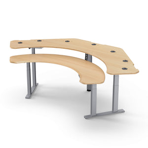 Pro SuperPlus - Extra Large Dual Surface Corner Workstation
