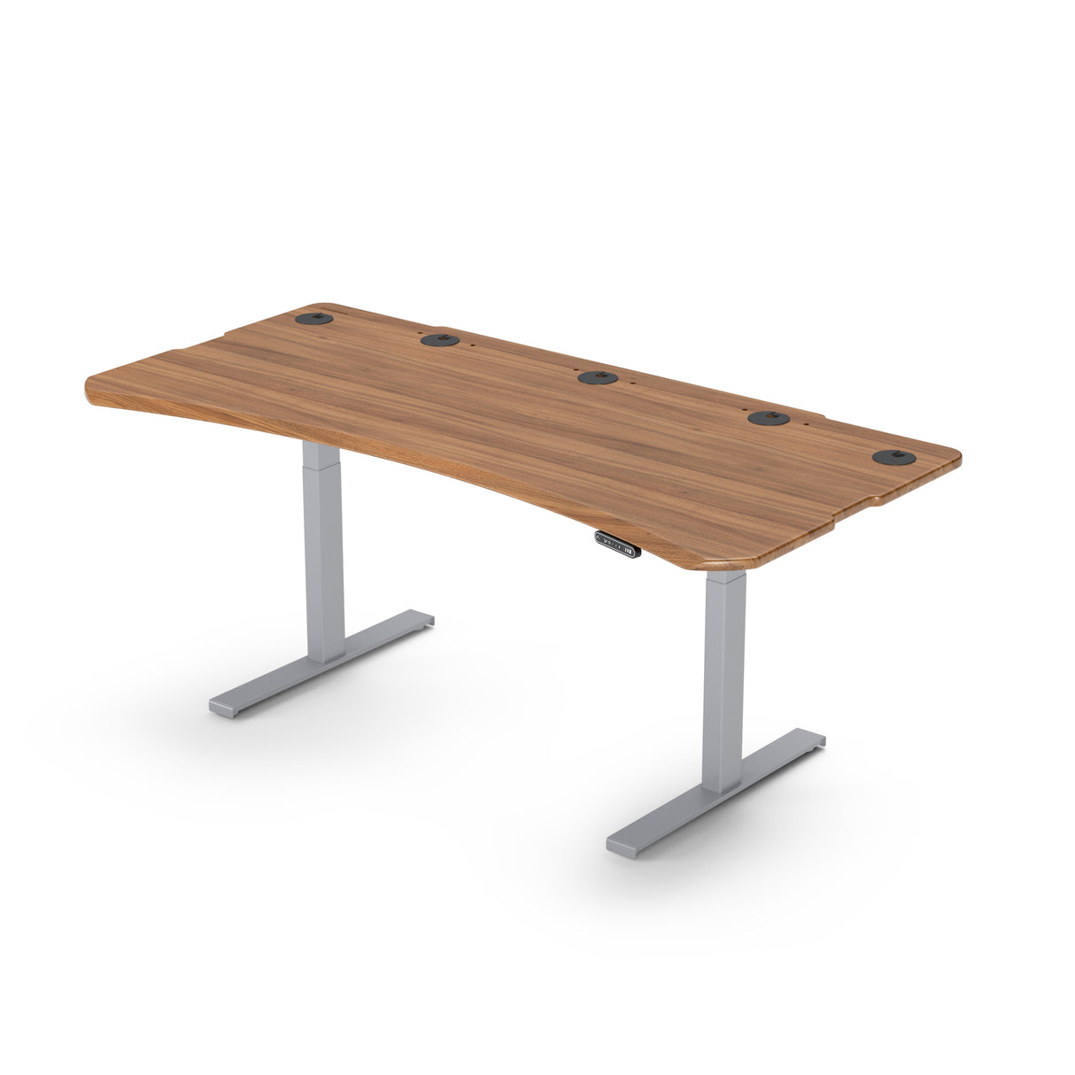 Level 2 Plus: Single Surface 2 Leg Sit-Stand Workstation