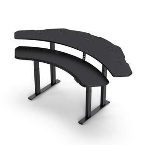 ProPlus - Dual Surface 4 Leg Sit-Stand Corner Workstation: 88x47