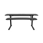 Flexo Straight - Dual Surface, 2 Leg Sit-Stand Workstation